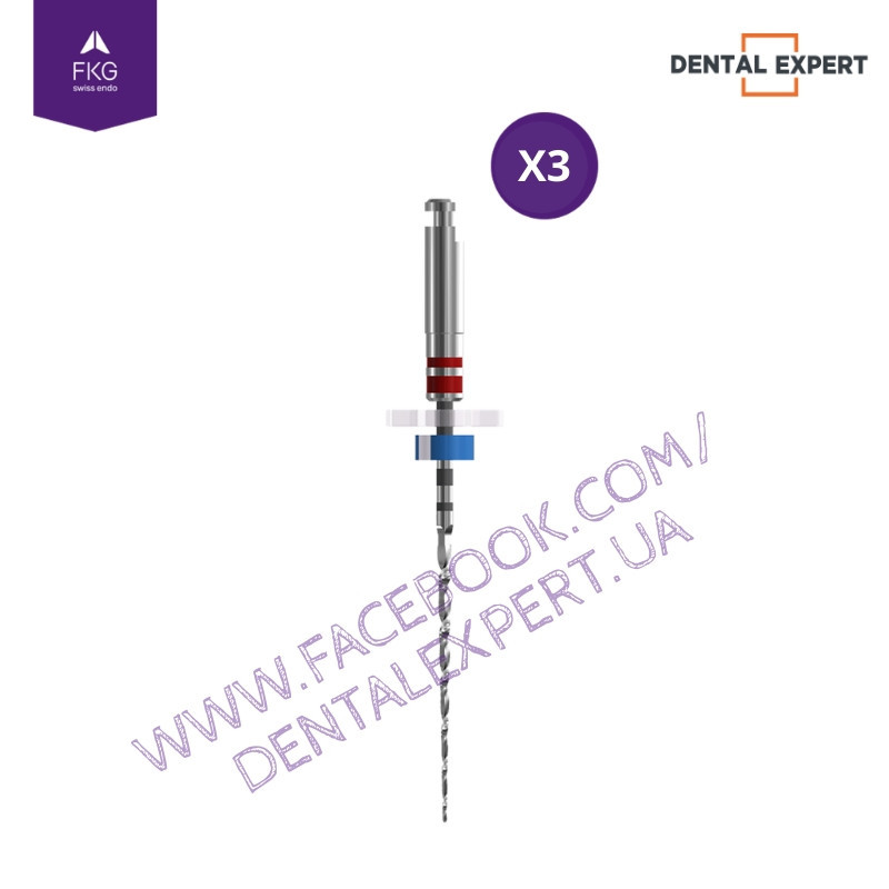 DR2 25/04 NiTI 25 мм (3 шт.) (розпломбування)