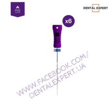 K-files #10, стальні, 6 шт. Ручні інструменти стальні