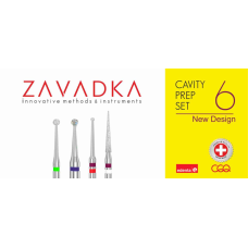 Набір борів для каріозних порожнин від Dr. A.Zavadka Cavity Prep. Set