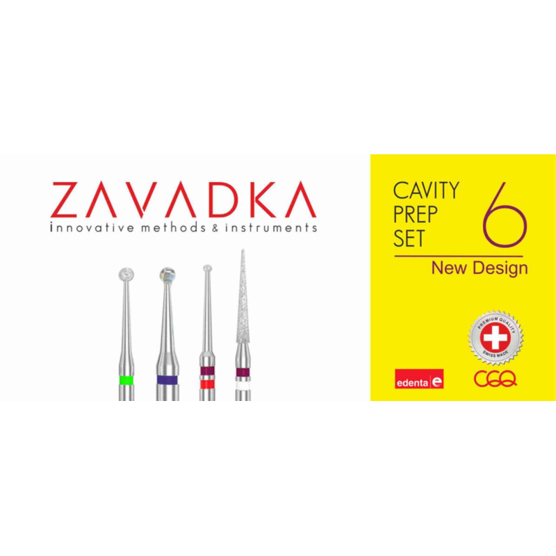 Набір борів для каріозних порожнин від Dr. A.Zavadka Cavity Prep. Set