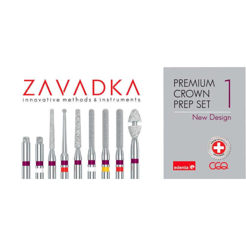 Набір для препарування від Dr. A.Zavadka Premium Crown Prep. Set