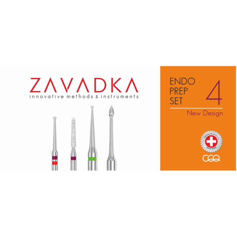 Набір борів для ендо препарування від Dr. A.Zavadka Cavity Endo Prep. Set