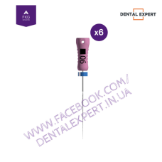 K-files #6, стальні, 6 шт. Ручні інструменти стальні